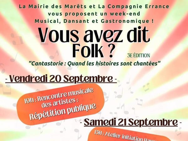 Vous avez dit Folk ? Cantastorie, quand les histoires sont chantées
