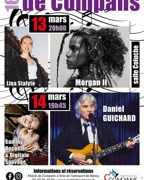 Festival de Musique de Compans 2026 affiche