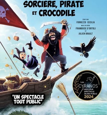 Sorcière, Pirate et Crocodile