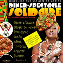 Dîner-Spectacle Solidaire Africain