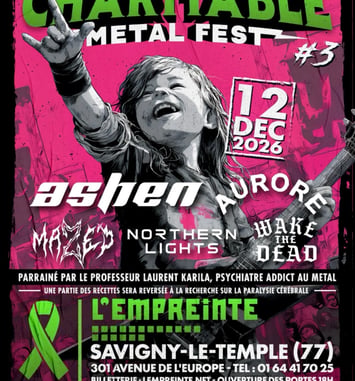 Charitable Metal Fest affiche 2026