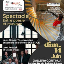Spectacle musique et poésie
