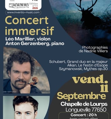 Concert immersif violon- piano