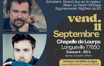 Concert immersif violon- piano