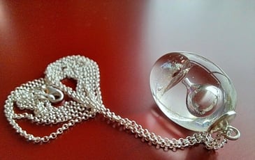 La Perle d'Art : démonstration de filage de verre à la flamme