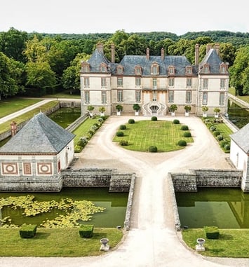 Visite du parc du château de Bourron
