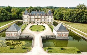 Visite du parc du château de Bourron