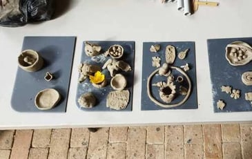 Atelier modelage "Viens créer ton œuvre d'art en terre"