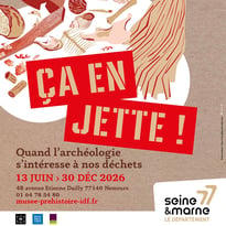 Visite guidée de l'exposition « Ça en jette ! Quand l'archéologie s'intéresse à nos déchets »