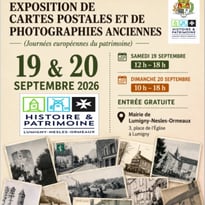 Exposition de cartes postales et de photographies anciennes