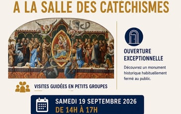 Visite exceptionnelle de la salle des catéchismes