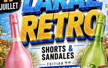 Clubbing La Kaz Rétro Short Sandale