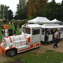 Le petit train touristique et historique de la ville de Brou-sur-Chantereine