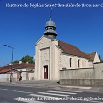 Diaporama historique de l'église Saint-Baudile
