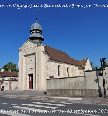 Diaporama historique de l'église Saint-Baudile