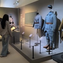 Visite de l'expo « Couleurs de guerre »