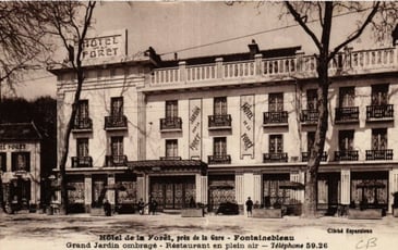 Exposition "Avon 1900 : quatre hôtels de standing"