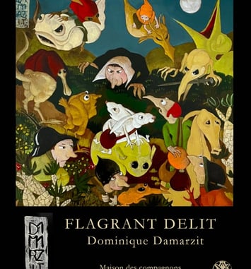 Aperçu de la Maison des Compagnons, exposition peintures et sculptures
