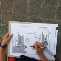 Atelier  « La collégiale à la pointe du crayon »