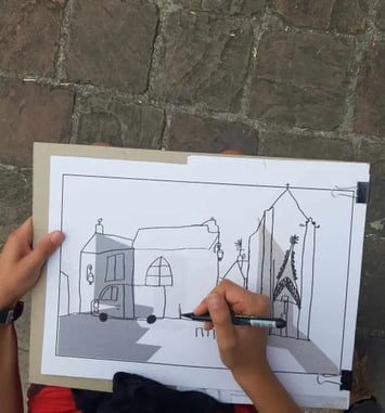 Atelier  « La collégiale à la pointe du crayon »