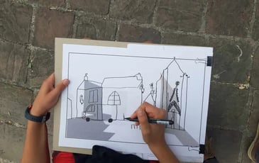 Atelier  « La collégiale à la pointe du crayon »