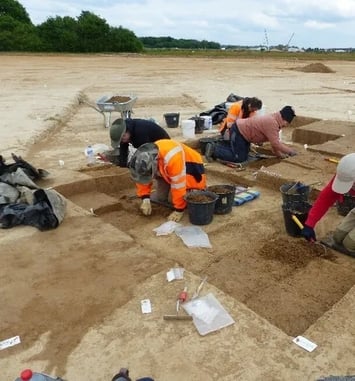 Les fouilles archéologiques à Bussy-Saint-Georges