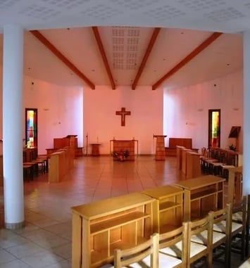 Visite de l'église des Bénédictines