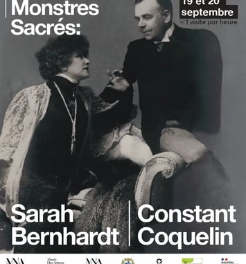 Exposition Edmond Rostand et ses 2 Monstres Sacrés: Sarah Bernhardt et Constant Coquelin