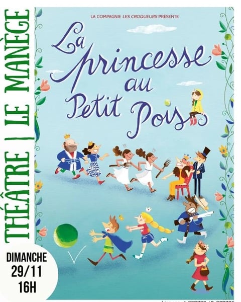 Spectacle jeune public "La princesse au petit pois"