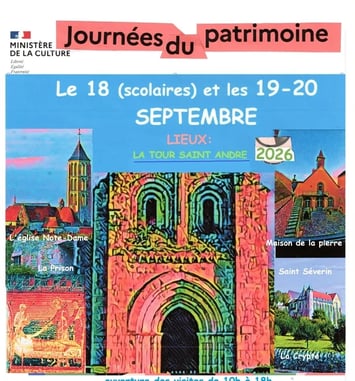 Exposition et visite des monuments de Château-Landon