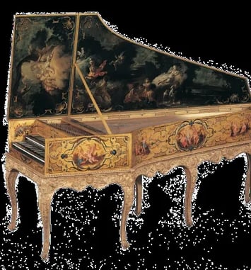 Présentation commentée d'une collection d'instruments de musiques anciens