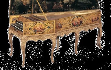 Présentation commentée d'une collection d'instruments de musiques anciens