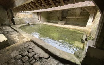 Visite du lavoir de Vitry à Guignes