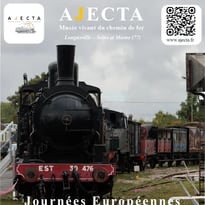 Exposition de locomotives et de matériel ferroviaire historique