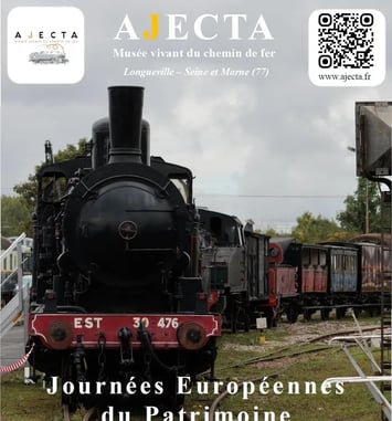 Exposition de locomotives et de matériel ferroviaire historique