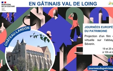 La projection d'un film en réalité virtuelle de l'Abbaye royale Saint-Séverin