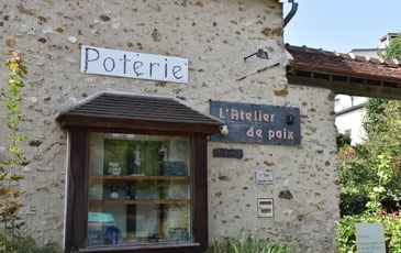 Visite de l'atelier de paix, l'atelier des potiers
