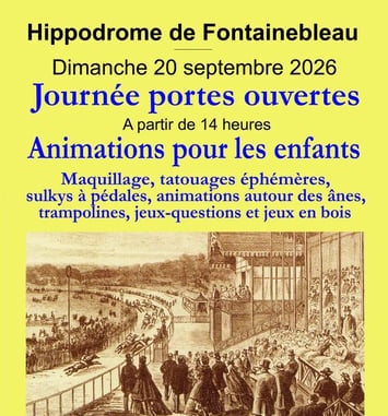 Journée porte ouverte à l'hippodrome de Fontainebleau