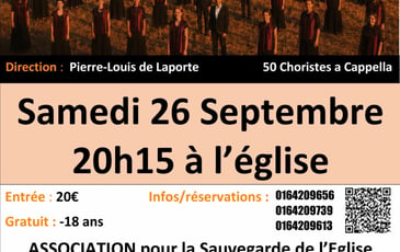 Lueurs – Concert du Jeune Chœur d’Île-de-France