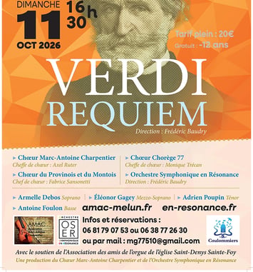Requiem de Verdi "Entre ciel et pierre "