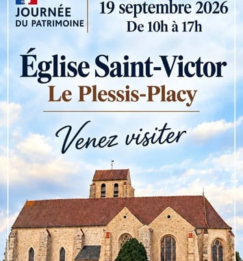 Visite de l'Église du Plessis Placy
