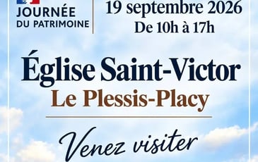 Visite de l'Église du Plessis Placy