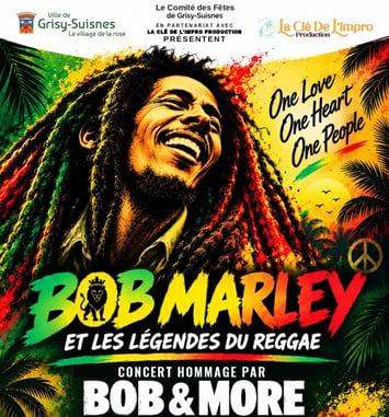 Concert hommage à Bob Marley et aux légendes du Reggae