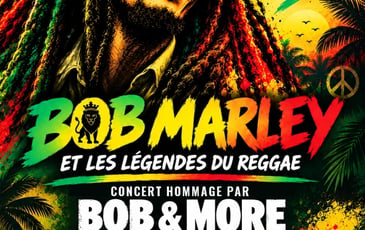 Concert hommage à Bob Marley et aux légendes du Reggae