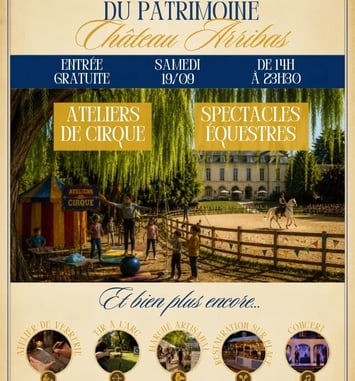 Journées du Patrimoine au Château Arribas