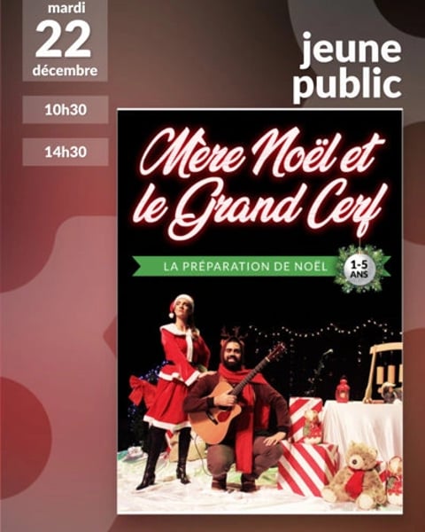 Mère Noël et le grand cerf