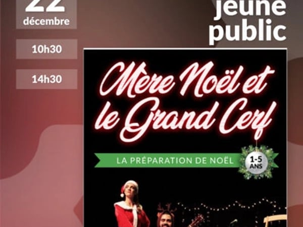 Mère Noël et le grand cerf