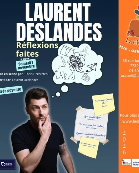 « Réflexions faites » de Laurent Deslandes